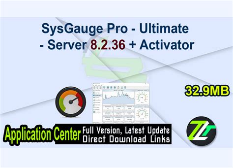 SysGauge Pro / Ultimate / Server Free Download